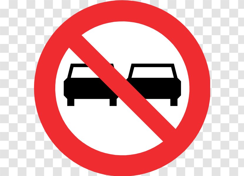 Traffic Sign Road Overtaking - Stock Photography Transparent PNG