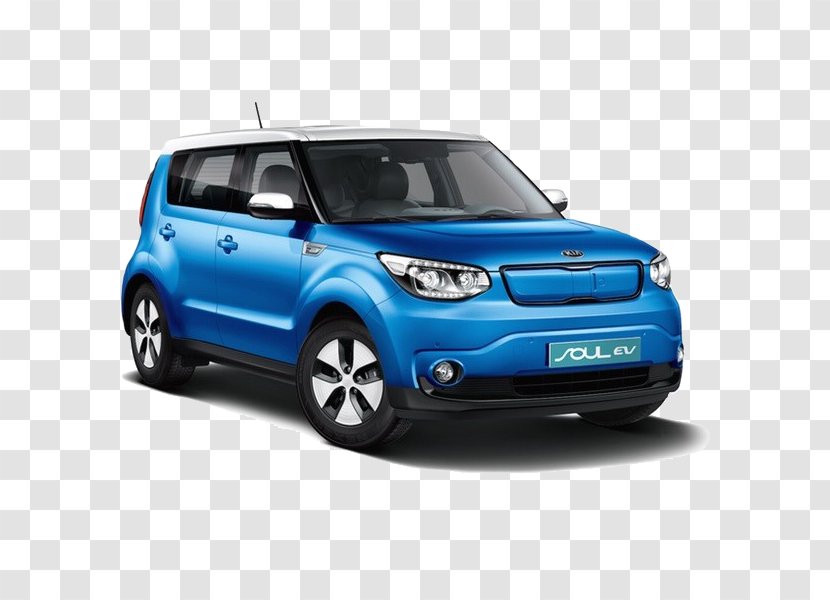 2015 Kia Soul EV 2017 2018 Electric Vehicle - Mini Sport Utility Transparent PNG