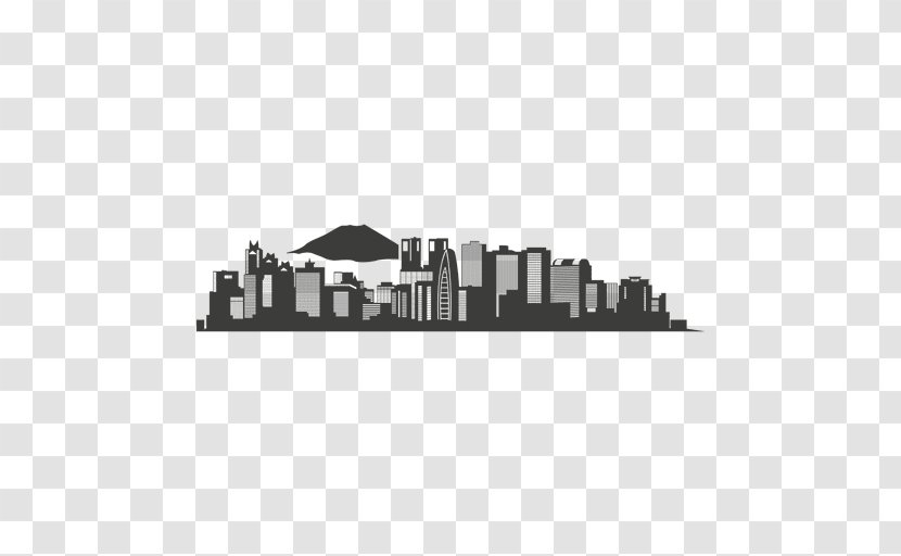 Tokyo Skyline Silhouette - Architecture - Tower Transparent PNG