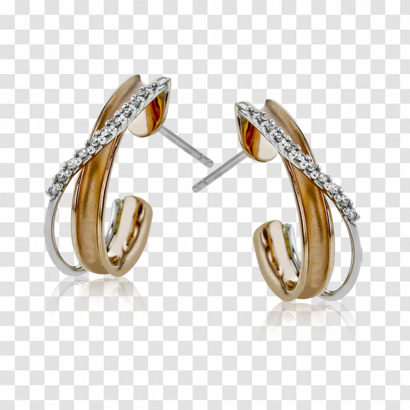 Earring Jewellery Retail Diamond Shopping - Rose Gold Transparent PNG