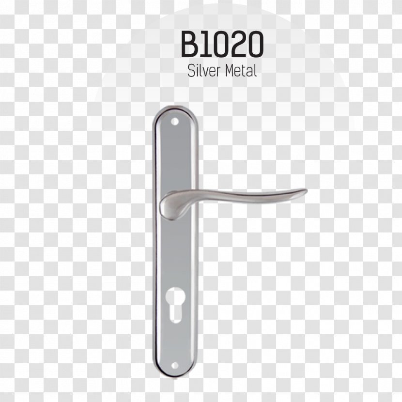 Material Lock - Silver Metal Font Design Transparent PNG