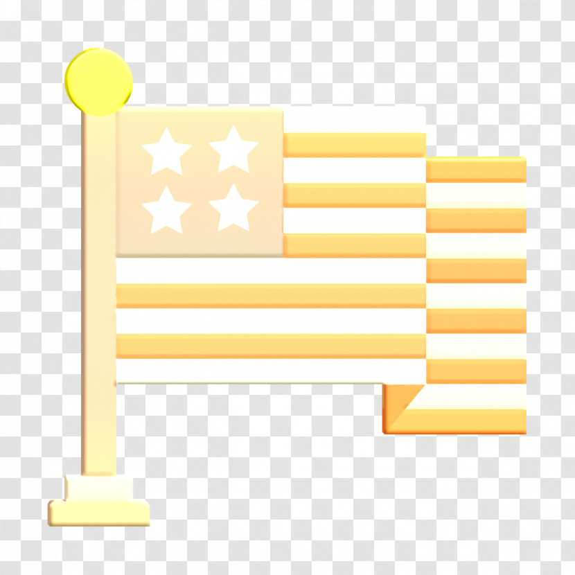 Flag Icon Holiday Elements Icon United States Of America Icon Transparent PNG