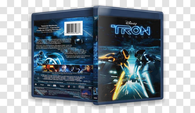 Blu-ray Disc DVD Electronics STXE6FIN GR EUR - Bluray - Tron Legacy Transparent PNG