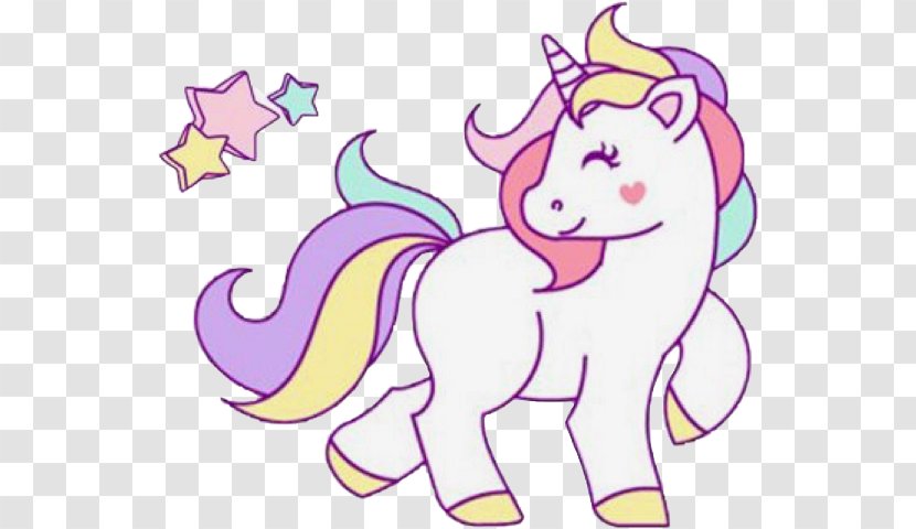 Unicorn Label Convite Party - Flower Transparent PNG