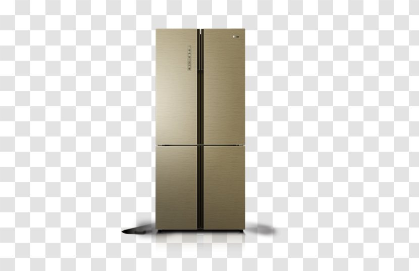 Refrigerator Door Home Appliance Haier - Double-door Transparent PNG