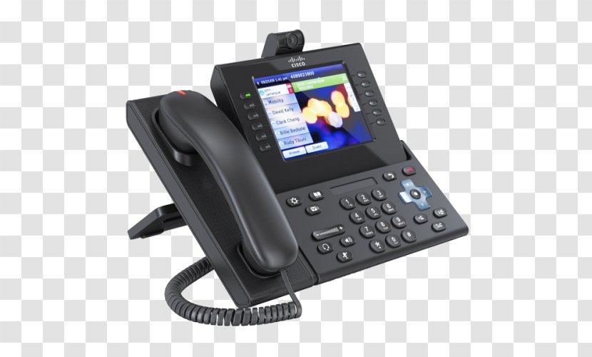 Telephone Beeldtelefoon Cisco Systems IP Address Camera - Communication Device - Ip Tephony Transparent PNG