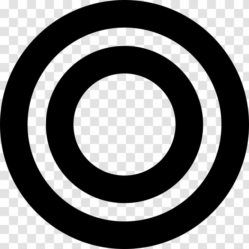 Copyright Symbol Clip Art - Spiral - Darts Transparent PNG