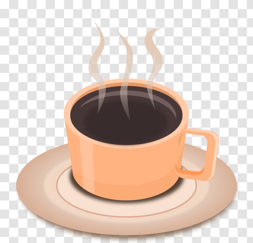 Coffee Cup Tea Clip Art Openclipart - Drinkware Transparent PNG