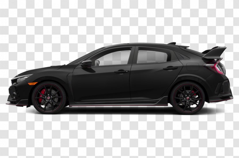 2018 Honda Civic Type R Touring Hatchback Compact Car - Alloy Wheel Transparent PNG