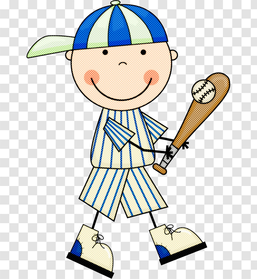 Cartoon Solid Swing+hit Pleased Child Transparent PNG