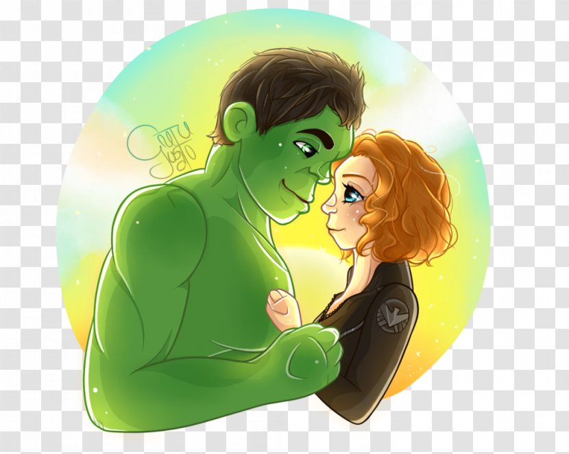 Black Widow Hulk Marvel Comics Drawing - Cartoon Transparent PNG