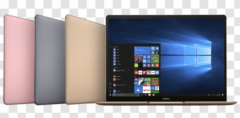 Laptop Huawei MateBook MacBook Pro Surface Mobile Phones - Multimedia - Apple Splash Transparent PNG