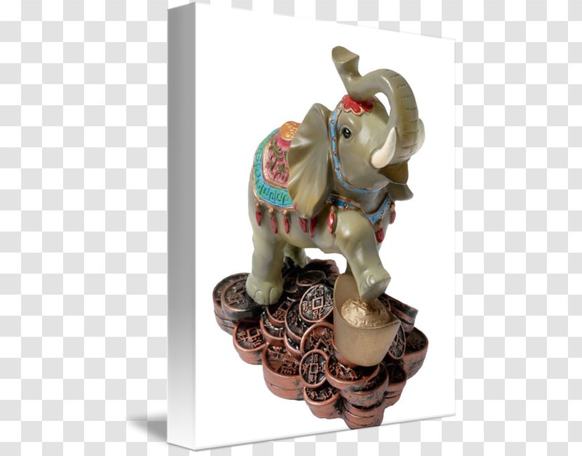 Indian Elephant Figurine Elephantidae People - Statue Transparent PNG