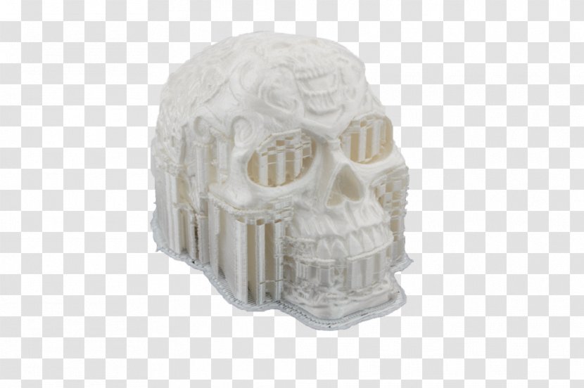 3D Printing Filament Material Three-dimensional Space - 3d - Skull Watercolor Transparent PNG