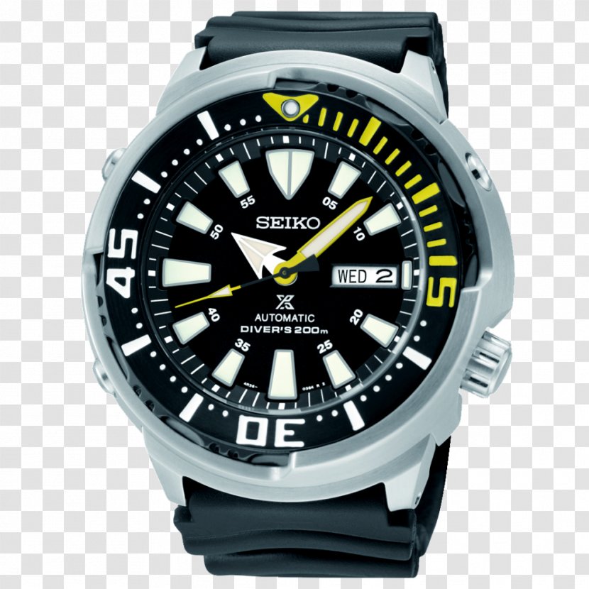 Seiko Diving Watch セイコー・プロスペックス Strap - Chronograph Transparent PNG