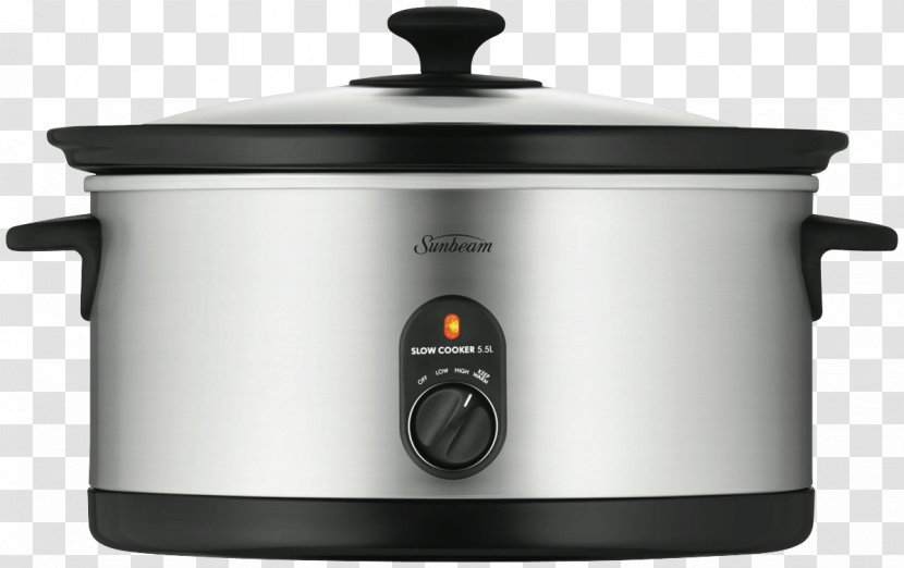 Slow Cookers Sunbeam Products Home Appliance Cooking Crock - Pressure Cooker Transparent PNG