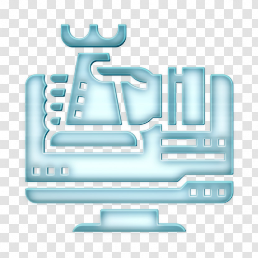 Chess Icon Business Strategy Icon Online Strategy Icon Transparent PNG