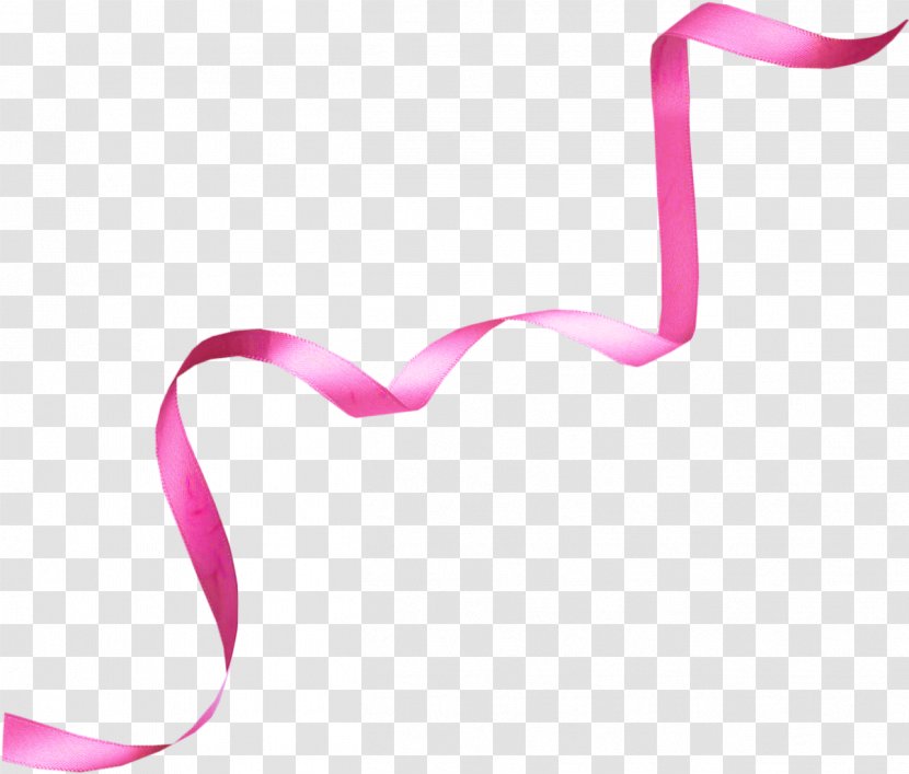 Heart Background Ribbon - Magenta Transparent PNG