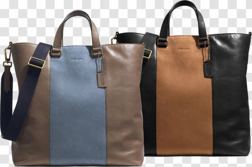 Tote Bag Leather Tapestry Bleecker Street - Nubuck - Coach Purse Transparent PNG