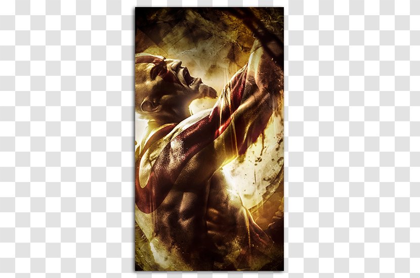 IPhone 4 God Of War III Desktop Wallpaper Kratos - Mythical Creature - Ps4 Transparent PNG
