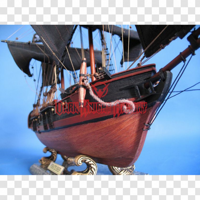 Brigantine Schooner Ship Model Caravel - Baltimore Clipper - Pirates Of The Caribbean Transparent PNG
