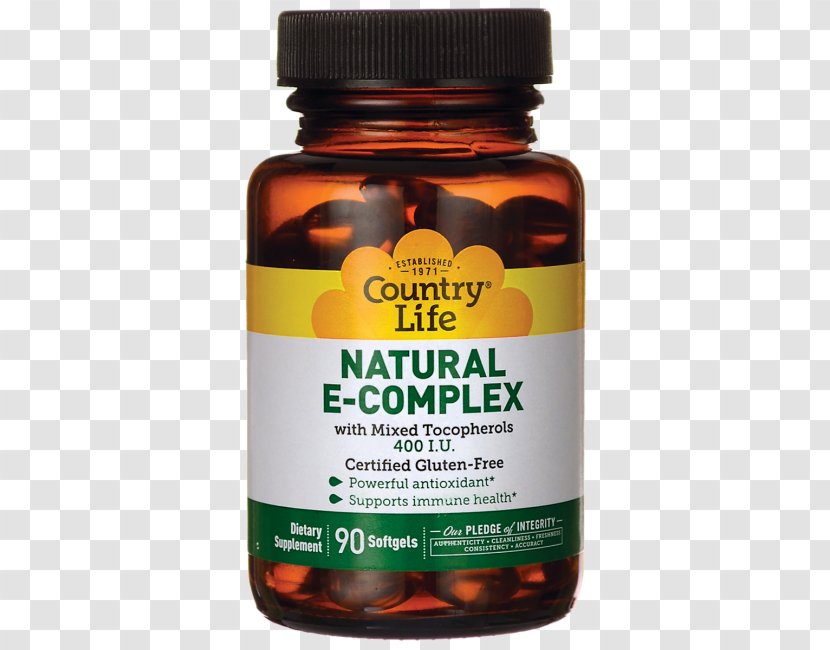 Dietary Supplement Vitamin E Tocopherol Swanson Health Products - B6 - Tablet Transparent PNG