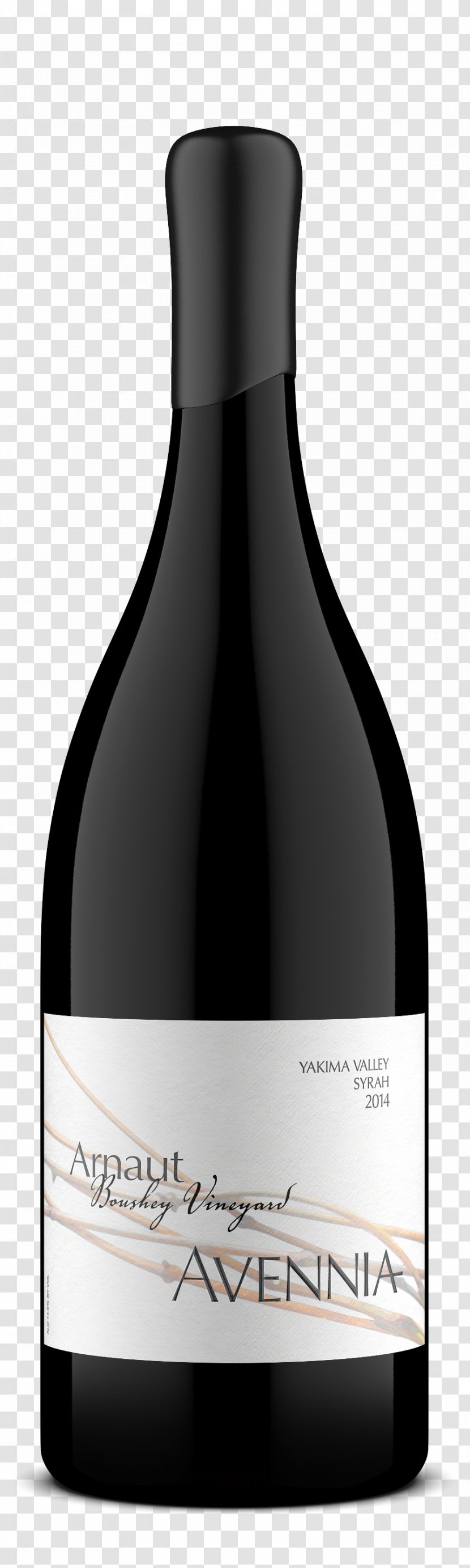 Winery Avennia Tasting Room Magnum Bottle - Glass - Wine Transparent PNG