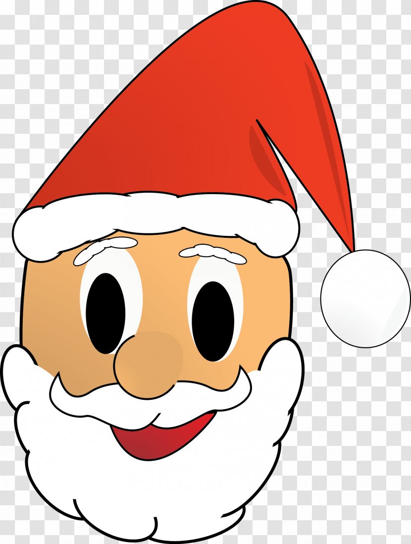 Santa Claus Nisse Julebord Drawing Christmas - Smile Transparent PNG