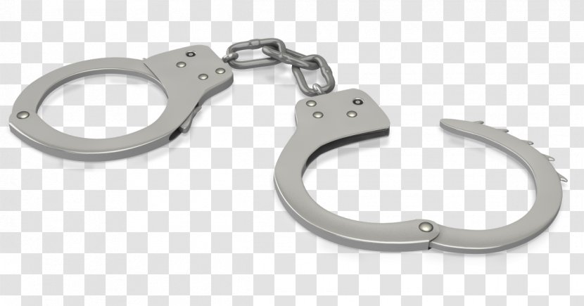 Handcuffs Police Officer Arrest Clip Art - Fashion Accessory Transparent PNG
