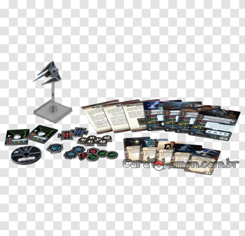 Star Wars: X-Wing Miniatures Game X-wing Starfighter Fantasy Flight Games Wars X-Wing: TIE Striker Expansion Pack - Battle Of Endor Transparent PNG