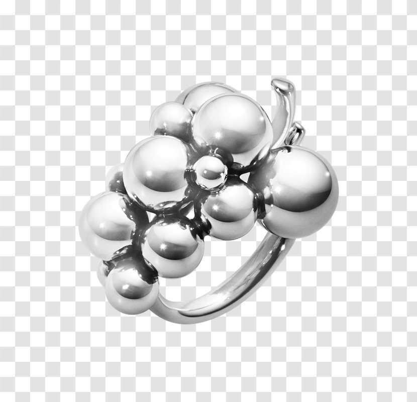 Earring Jewellery Sterling Silver - Metal - Georg Jensen Transparent PNG