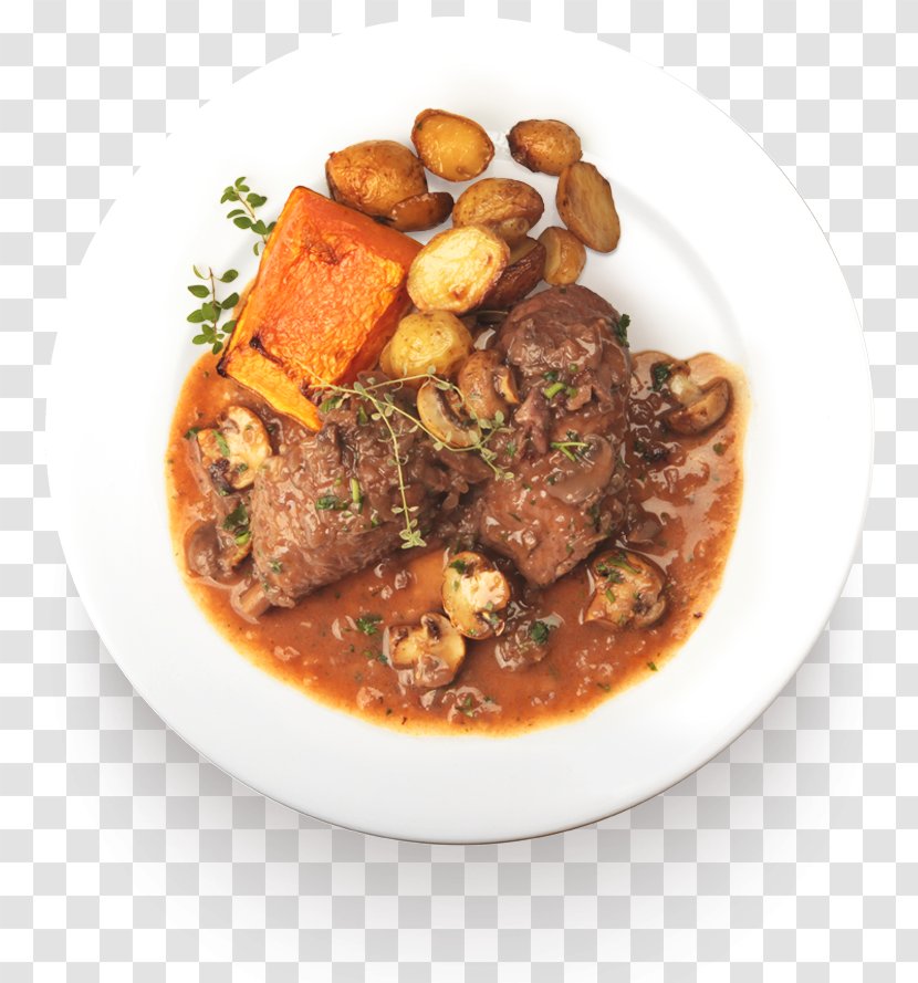 Daube Gravy Pot Roast Irish Stew Turkey Meat - Prato Comida Transparent PNG