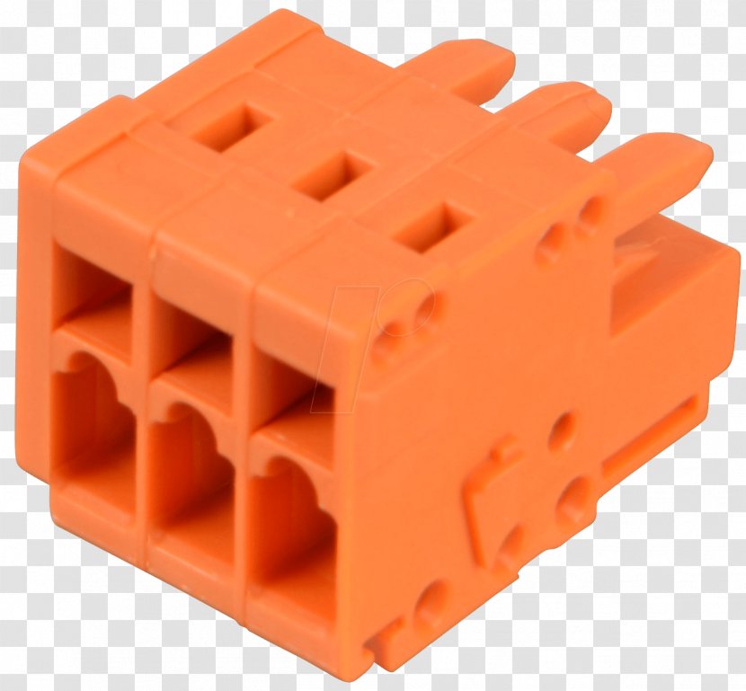 WAGO Kontakttechnik Terminal Electrical Connector Conductor Gender Of Connectors And Fasteners - Orange Transparent PNG