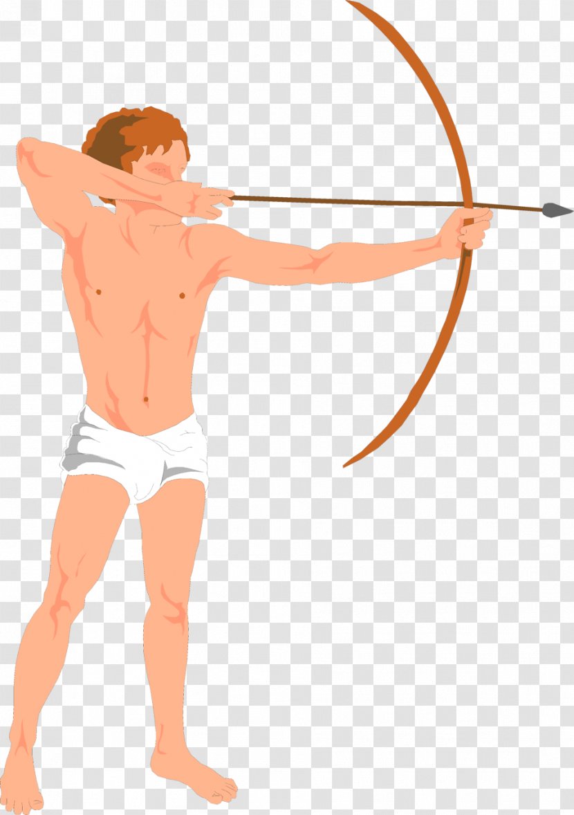 Bow And Arrow Cupid's Archery Clip Art - Frame Transparent PNG