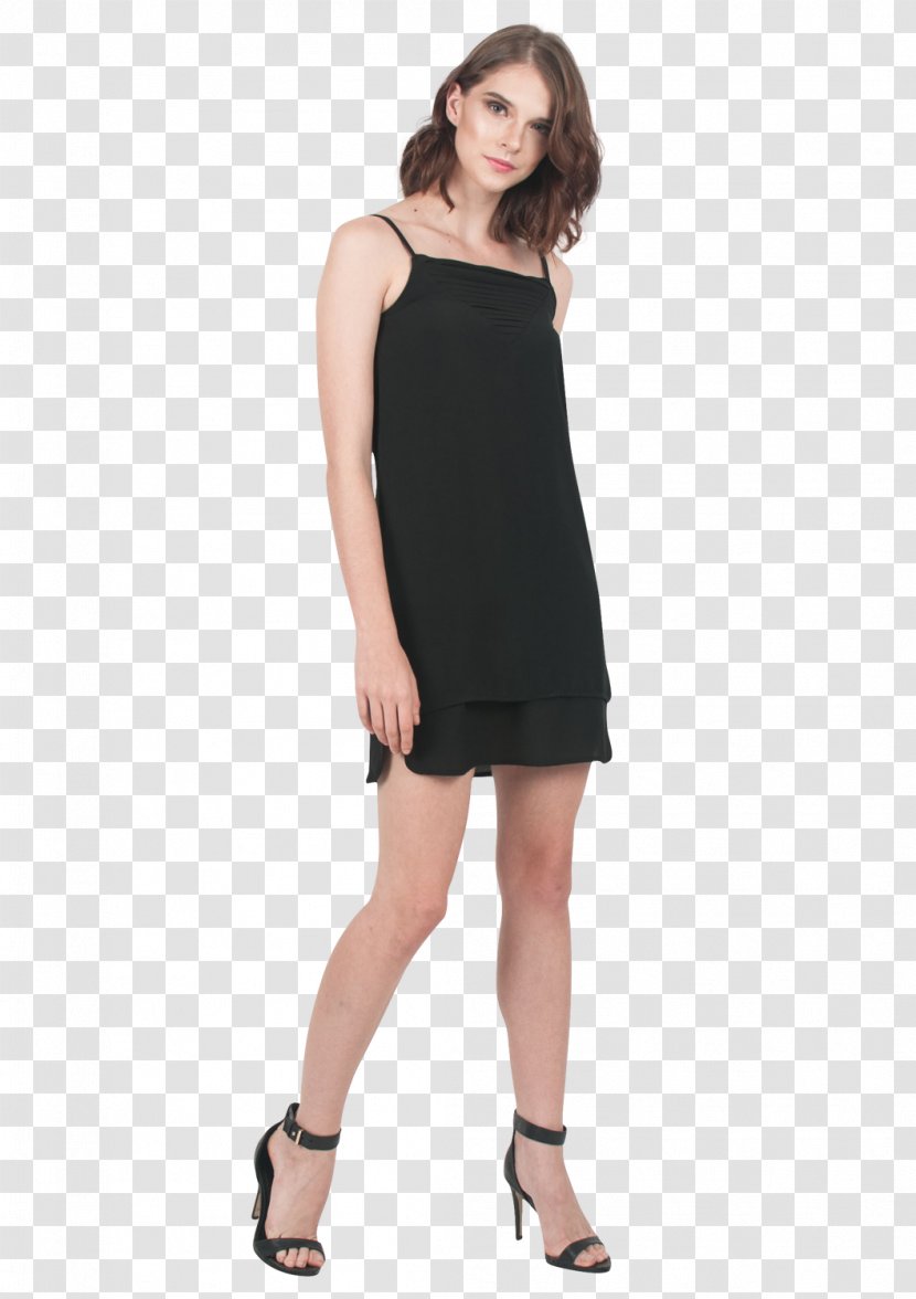 Little Black Dress Shoulder Sleeve M Transparent PNG