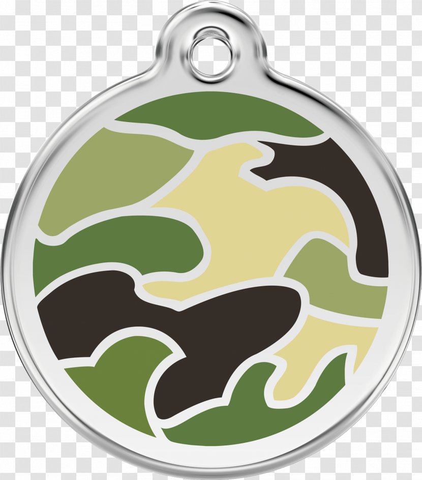 Dingo Dog Cat Pet Tag - Collar - Green Transparent PNG