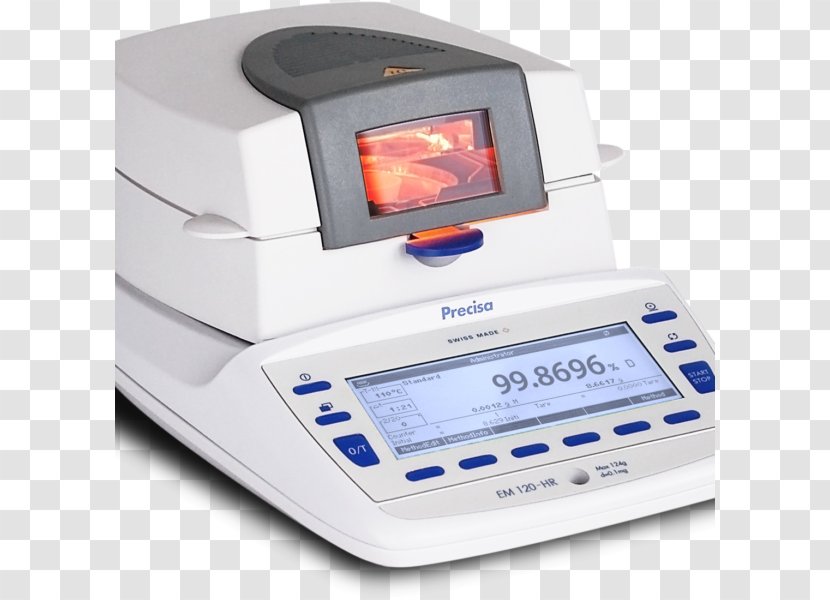 Moisture Analysis Measuring Scales Laboratory Analytical Balance - Infrared Temperature Scale Transparent PNG