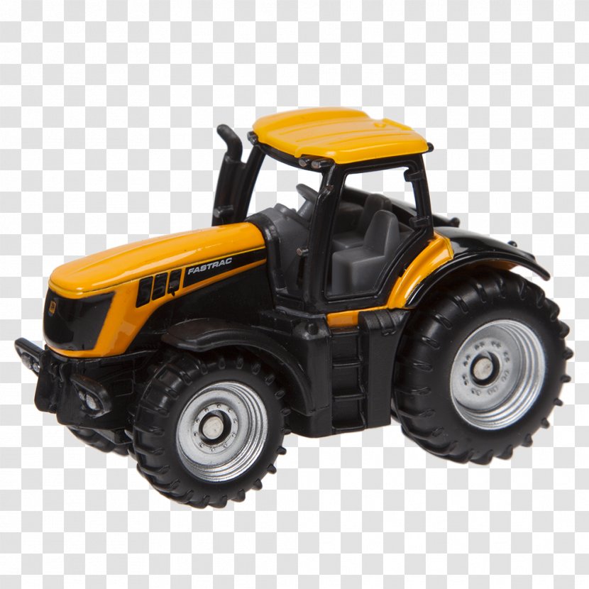 Tractor JCB Fastrac Loader Die-cast Toy - 132 Scale - Agriculture Product Flyer Transparent PNG