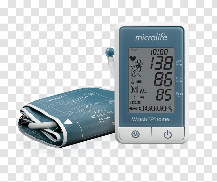 Sphygmomanometer Atrial Fibrillation Ambulatory Blood Pressure Microlife Corporation - Health Transparent PNG