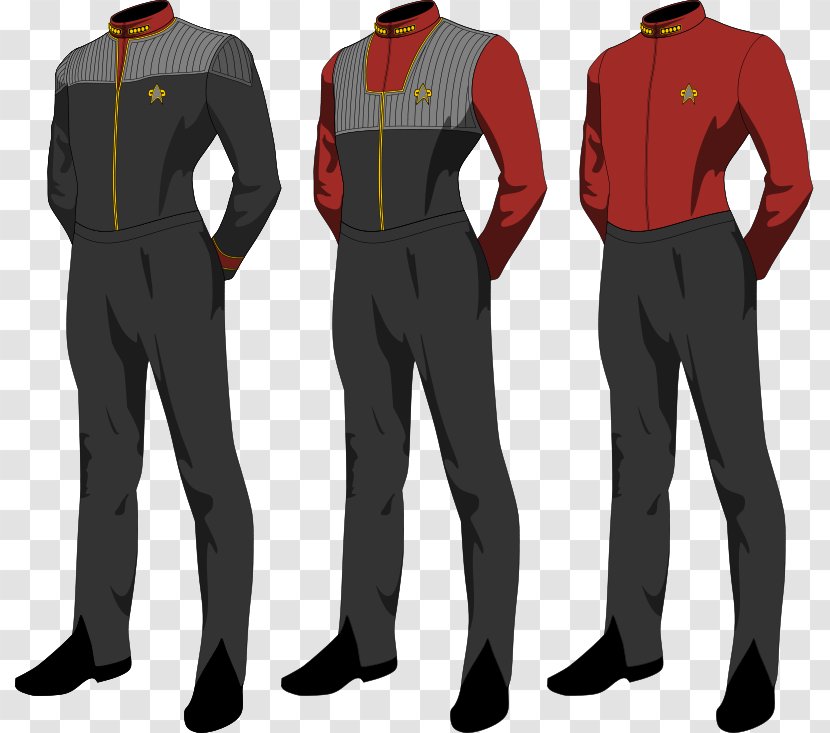 T-shirt Star Trek Uniforms Starfleet - Uniform Transparent PNG