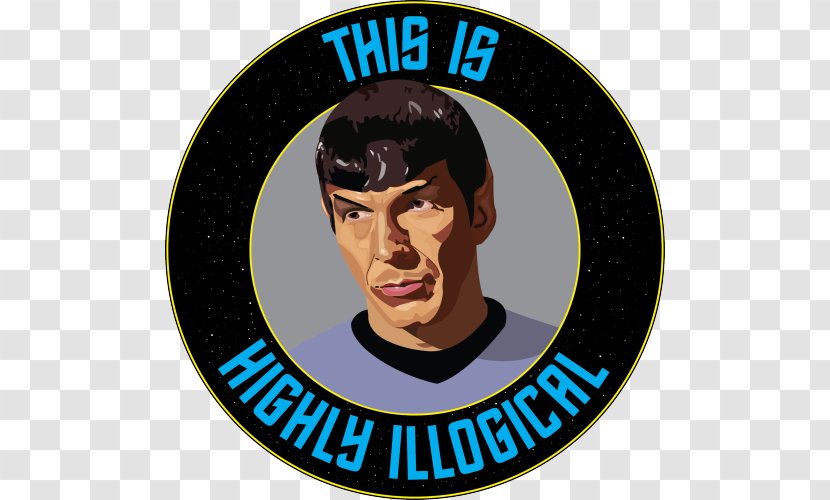 Logo Badge Font - Leonard Nimoy Transparent PNG