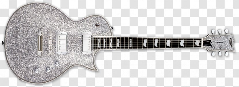 Electric Guitar ESP Eclipse Truckster Guitars - Flower Transparent PNG