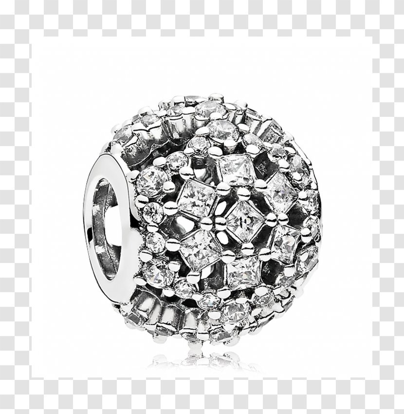 Pandora Charm Bracelet Jewellery Snow Flurry - Diamond - Clearance Sale Engligh Transparent PNG