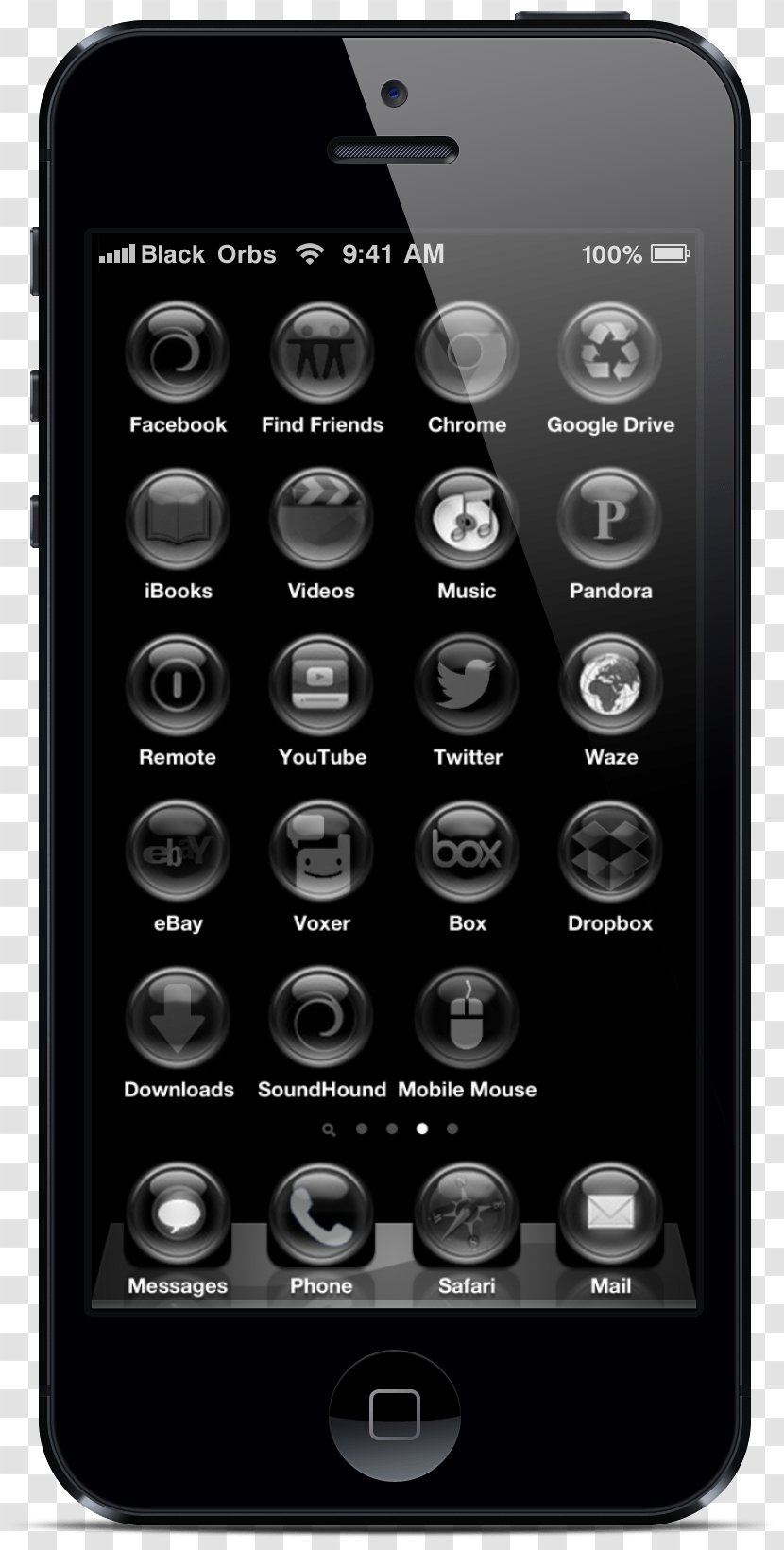 IPhone 5 4 7 IOS Jailbreaking Cydia - Springboard - Waze Transparent PNG