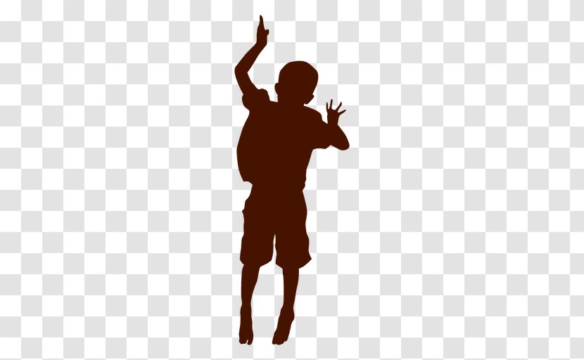 Silhouette Child - Finger Transparent PNG