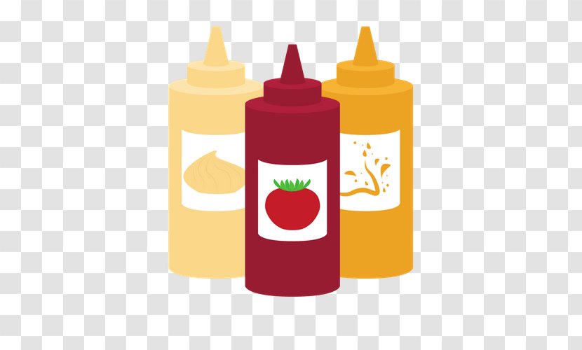 Mayonnaise Vector Graphics Mustard Ketchup Sauce - Bottle Transparent PNG