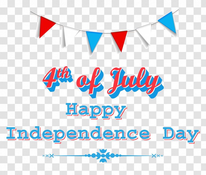 Independence Day Clip Art - Illustration - Happy 4th Of July Clipart Transparent PNG