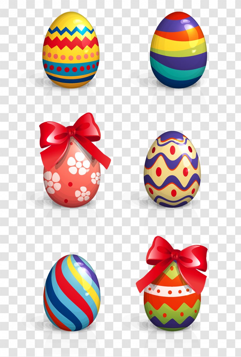 Easter Egg Vector Graphics Clip Art Bunny - Colorful Eggs Transparent PNG