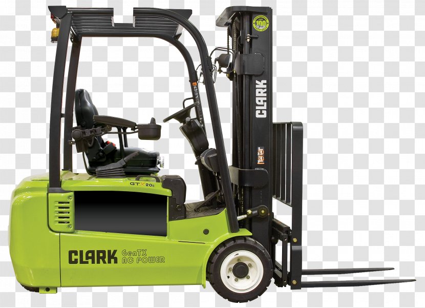 Clark Material Handling Company Forklift Погрузчик Equipment - Pallet Transparent PNG