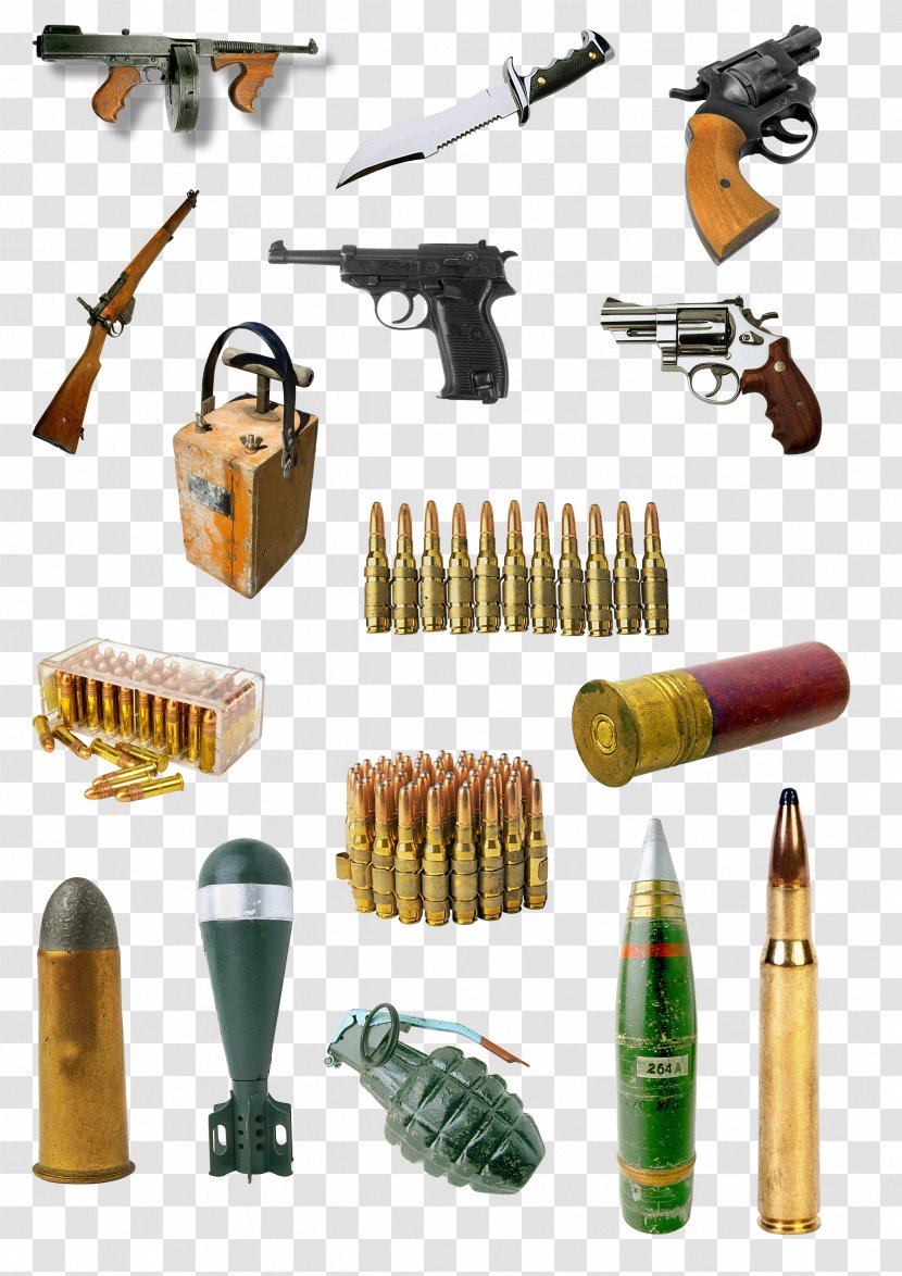 Weapon Raster Graphics Gun Clip Art - Firearm - Weapons Transparent PNG